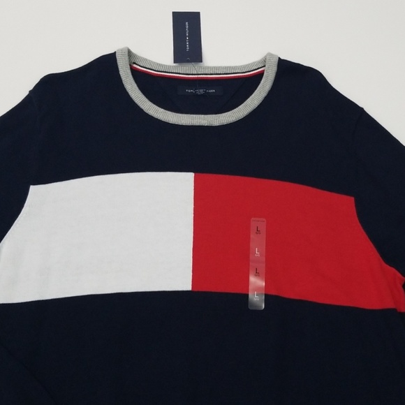 Tommy Crewneck Sweater "SALE $55 FIRM" - Picture 2 of 7
